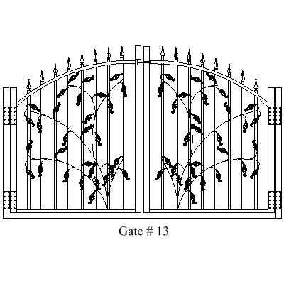 Wholesale Gates Ornamental Aluminum Gates, Gate Installation Gate 13