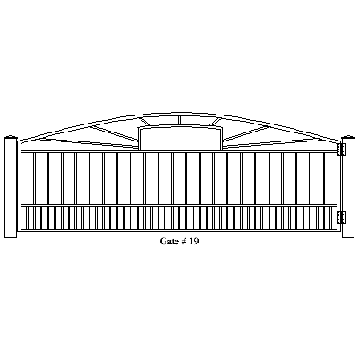 Wholesale Gates Ornamental Aluminum Gates, Gate Installation Gate 19