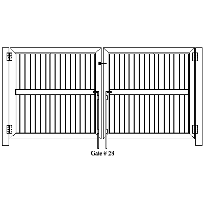 Wholesale Gates Ornamental Aluminum Gates, Gate Installation Gate 28