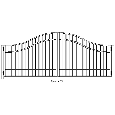 Wholesale Gates Ornamental Aluminum Gates, Gate Installation Gate 29