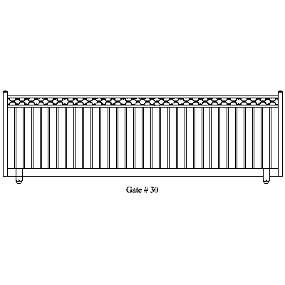 Wholesale Gates Ornamental Aluminum Gates, Gate Installation Gate 30