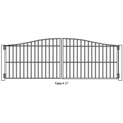 Wholesale Gates Ornamental Aluminum Gates, Gate Installation Gate 37