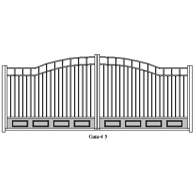 Wholesale Gates Ornamental Aluminum Gates, Gate Installation Gate 5