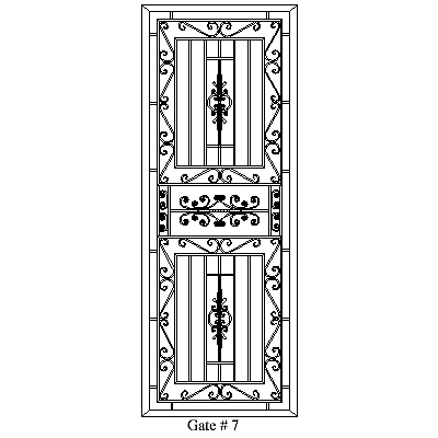 Wholesale Gates Ornamental Aluminum Gates, Gate Installation Gate 7